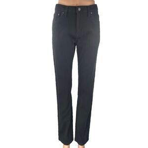 NEW Levi's 502 Women's Black Straight Leg High Waist Denim Jeans Pants Size 29